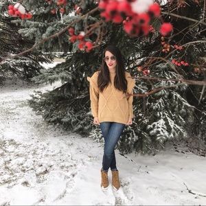 Ruffle sweater